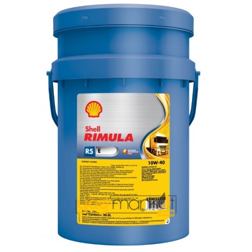 Shell Rimula R5 E 10w 40 Shell Rimula R5 E 10W-40 - 20 L | YagMarket