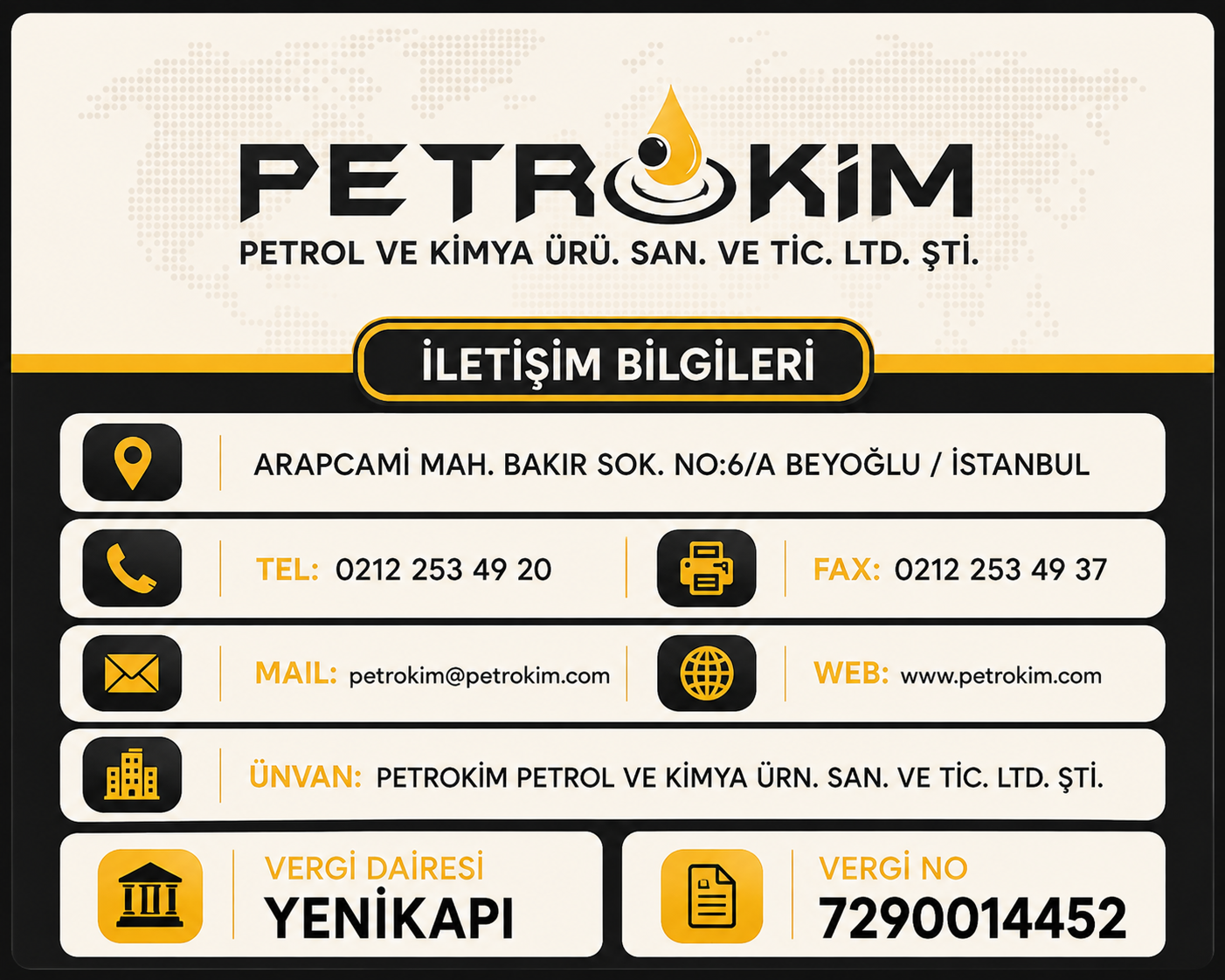 Petrokim Cari Bilgileri